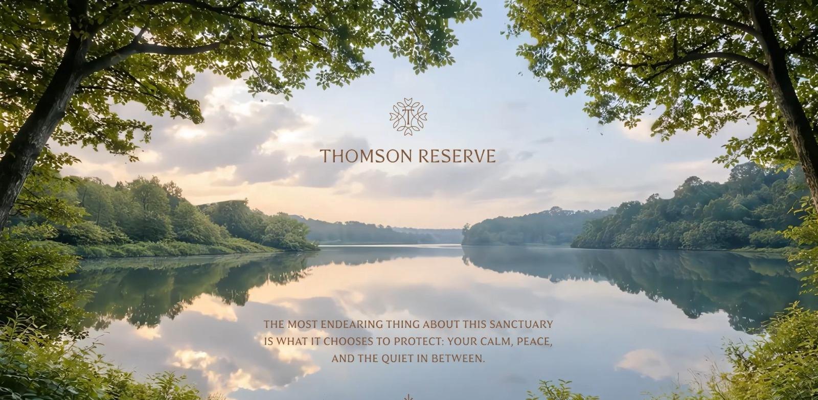 Thomson Reserve — developer's visual